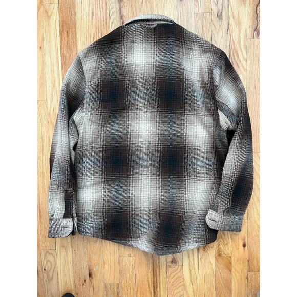 Tweed Overshirt In shadow plaid Men Med - Picture 2 of 2